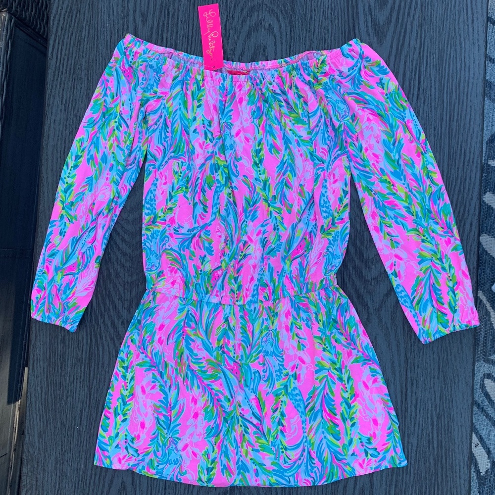 NWT Lilly Pulitzer Lana Skort Romper Dress XS